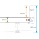 Imperiaal Zwart aluminium Renault Master E-tech 2024+