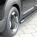 Sidebars Zwart RVS KIA PV5 2025+