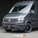 Velgenset (4) RUUUD Craftstar 18 inch Aluminium Zwart Volkswagen Crafter 2017-2022