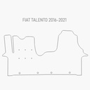 Automat Fiat Talento 2016 - 2020 Heavy duty voormat