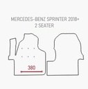 Automat Mercedes Sprinter 2018+ Heavy duty voormat