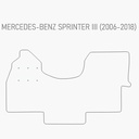 Automat Mercedes Sprinter 2006 - 2018 Heavy duty voormat