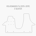 Automat Volkswagen T6 2015 - 2019 Heavy duty voormat