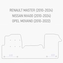 Automat Renault Master 2010-2024 Heavy duty voormat