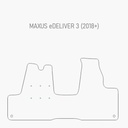Automat Maxus eDeliver 3 2018+ Heavy duty voormat
