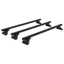 Black Aluminum Roof Bars Nissan Interstar 2024+