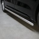 Side bars Stainless steel silver Toyota Proace Max 2024+