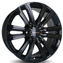 Rim and tire set Ruuud Namur Gloss Black 18 Inch Iveco Daily 2024+