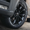 Rim and tire set RUUUD Craftstar 18 inch Aluminium Black MAN TGE 2022+