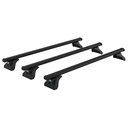 Black Aluminum Roof Bars Mercedes eVito 2024+