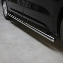 Sidebars stainless steel silver Farizon SV 2025+