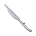 Schwellerrohre (KEP) Edelstahl Silber Mercedes Vito 2014-2024