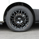Wheelset RUUUD Ghent 17 inch gloss black Renault Trafic 2022+