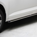 Sidebars RVS zilver Volkswagen Caddy 2004 - 2020