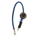 Tire inflator analogue braided hose with chuck