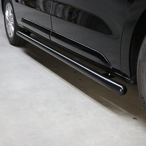 Side bars Black stainless steel Peugeot e-Expert 2020+
