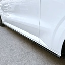 Side Skirts Black Ford Transit Custom 2023+ L2