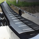 Bumper beschermer RVS Ford E-Transit Custom 2024+