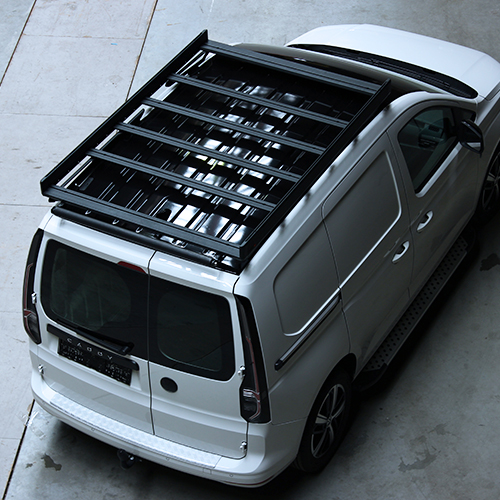 Roof rack Black aluminium Volkswagen Caddy Cargo 5 2020+