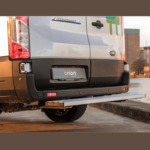 Rear step Ford E-Transit 2022+