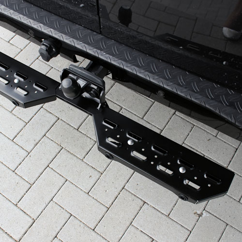 [101STEP1202-SEN] Opstaptrede zwart aan trekhaak met sensor Opel Movano 2022-2024