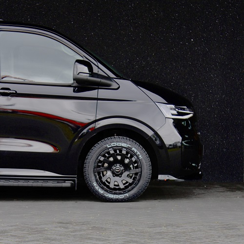 [239WS15] Räder und Reifensatz RUUUD Waterloo 18 Inch Volkswagen T7 Transporter eHybrid 2024+