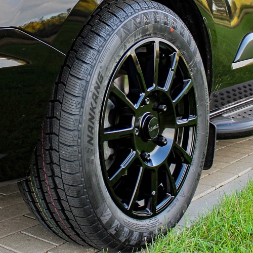 Velgenset Romac Stealth 18 inch gloss black Ford E-Transit Custom 2024+