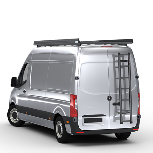 Dachgepäckträger Schwarz Aluminium Mercedes e-Sprinter 2024+
