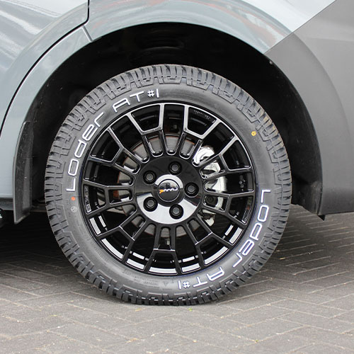 [156WS1] Wheelset RUUUD Ghent 18 Inch Renault Master 2024+